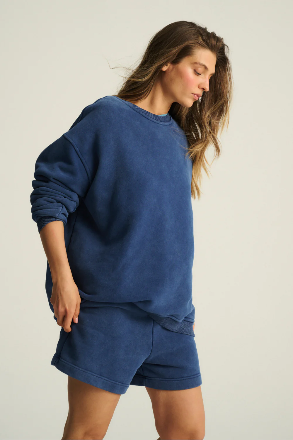Bluza Husky SKIN Vintage Navy Blue - Image 5