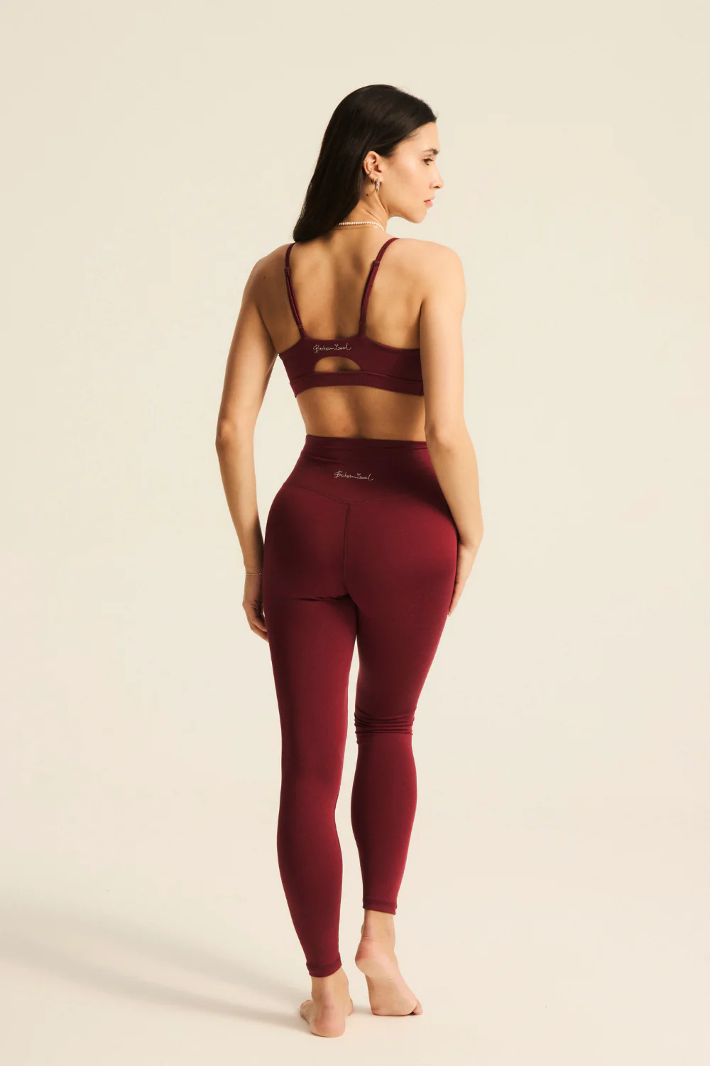 Bra Top Active Zumba Burgundy - Image 7