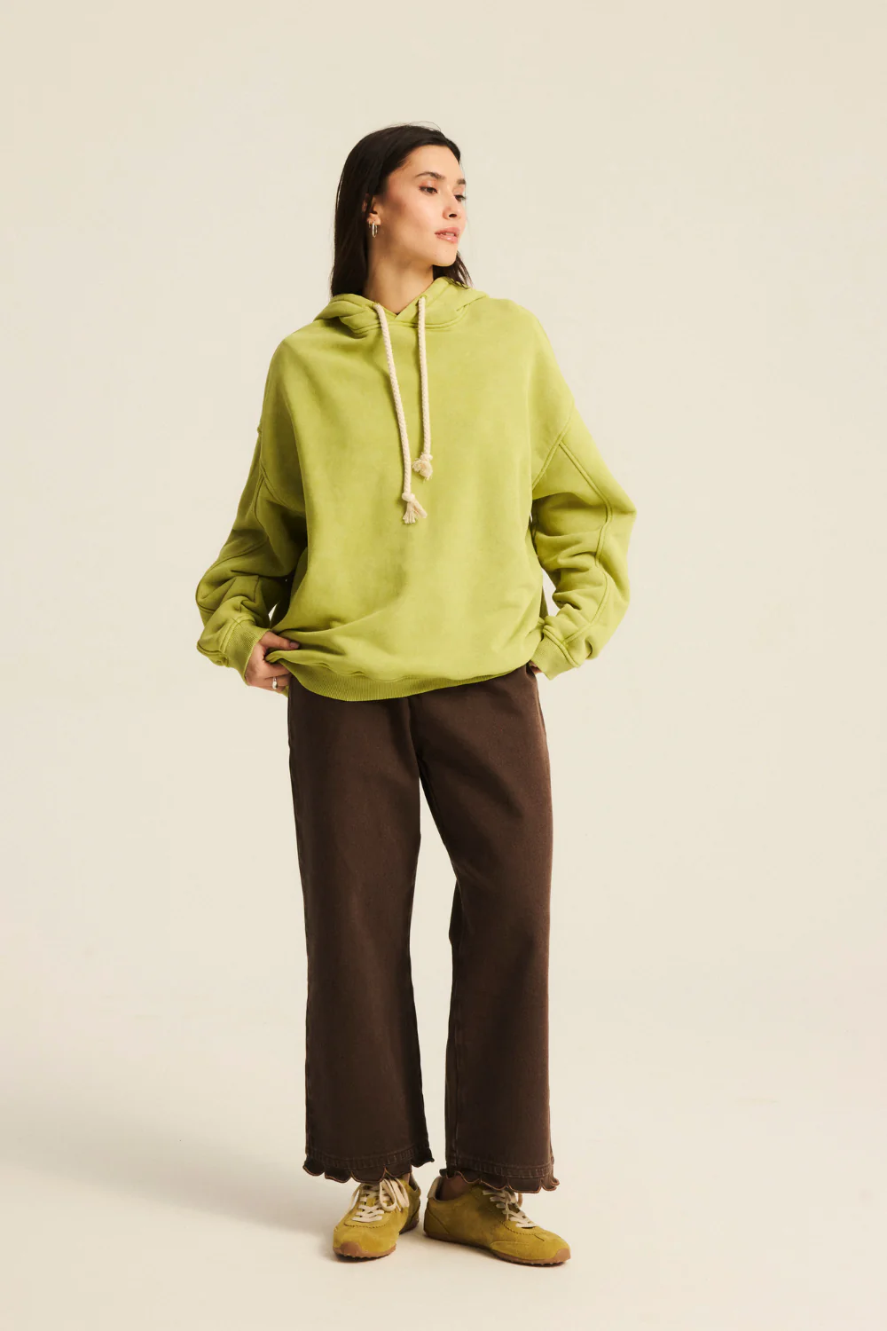Jeansy Kiki Wave Dark Brown - Image 3