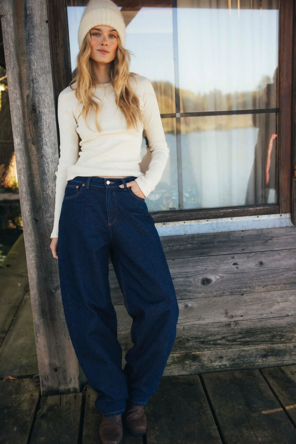 Jeansy Poco Baggy Denim Indigo - Image 15