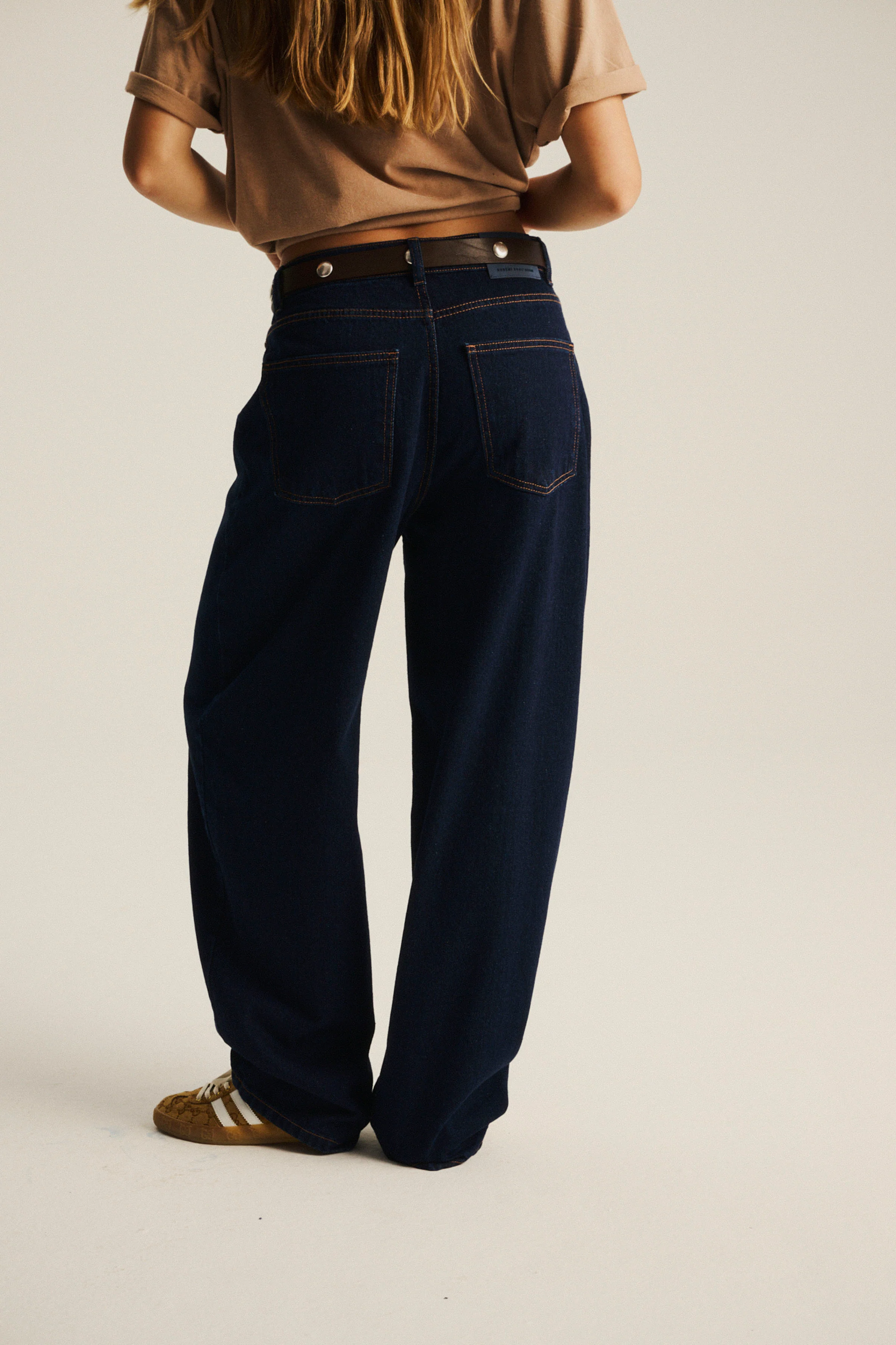 Jeansy Poco Baggy Denim Indigo - Image 5
