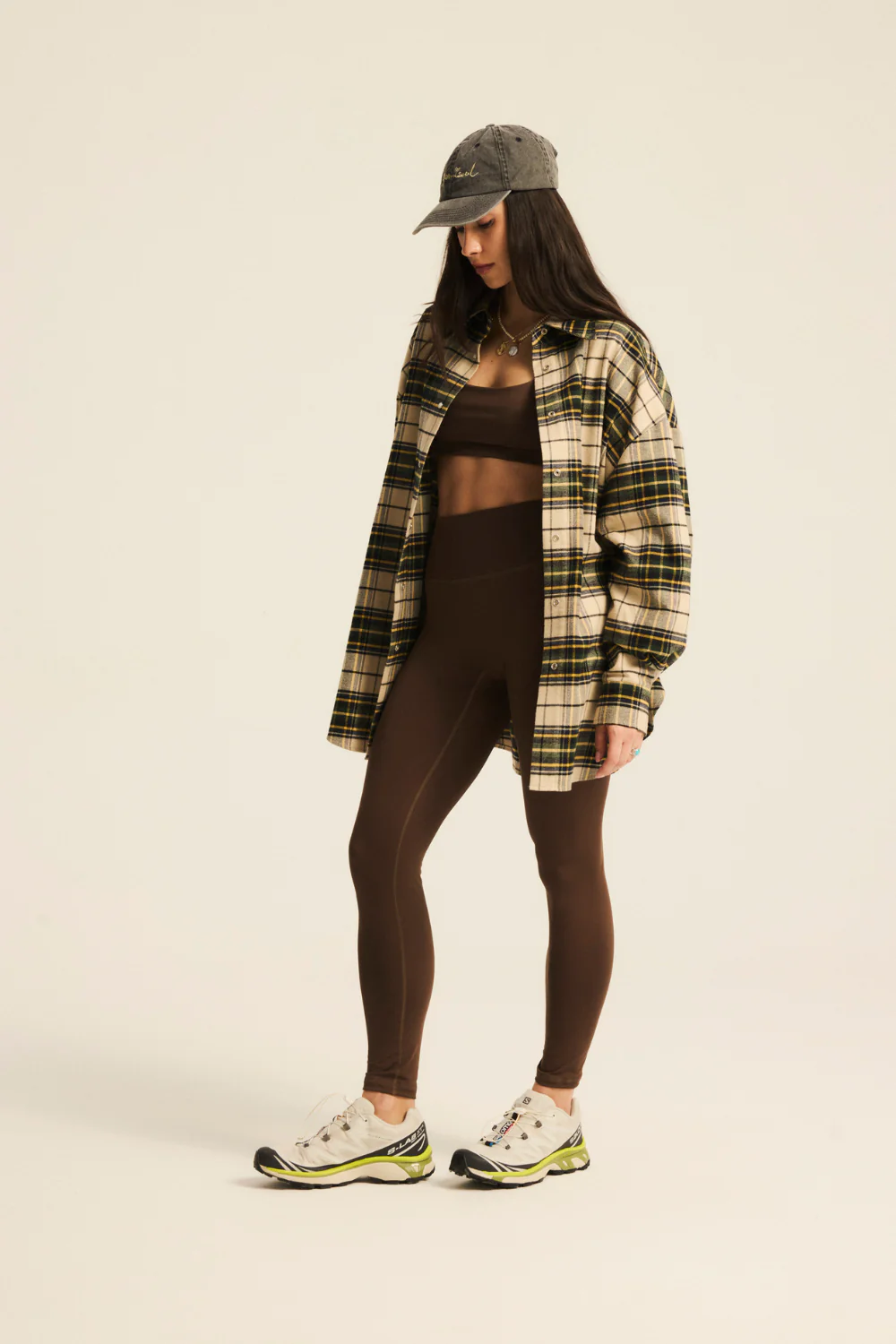 Koszula Chelsea Plaid Heavy Cream/Green - Image 11