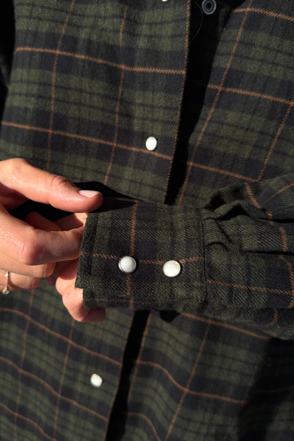 Koszula Chelsea Plaid Heavy Dark Green - Image 11