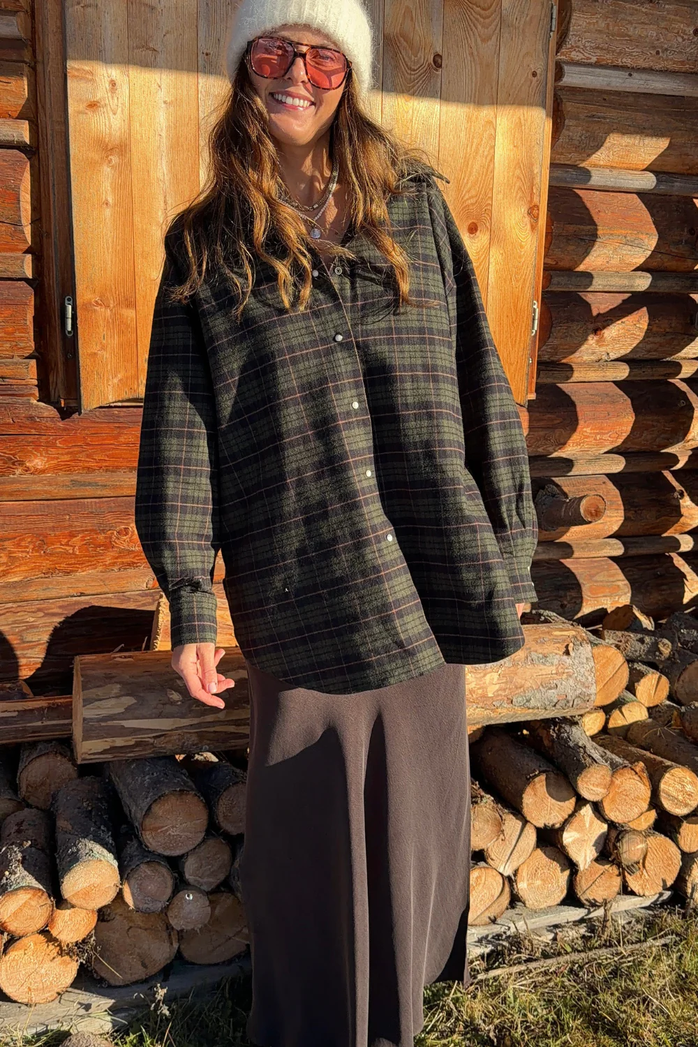 Koszula Chelsea Plaid Heavy Dark Green - Image 14