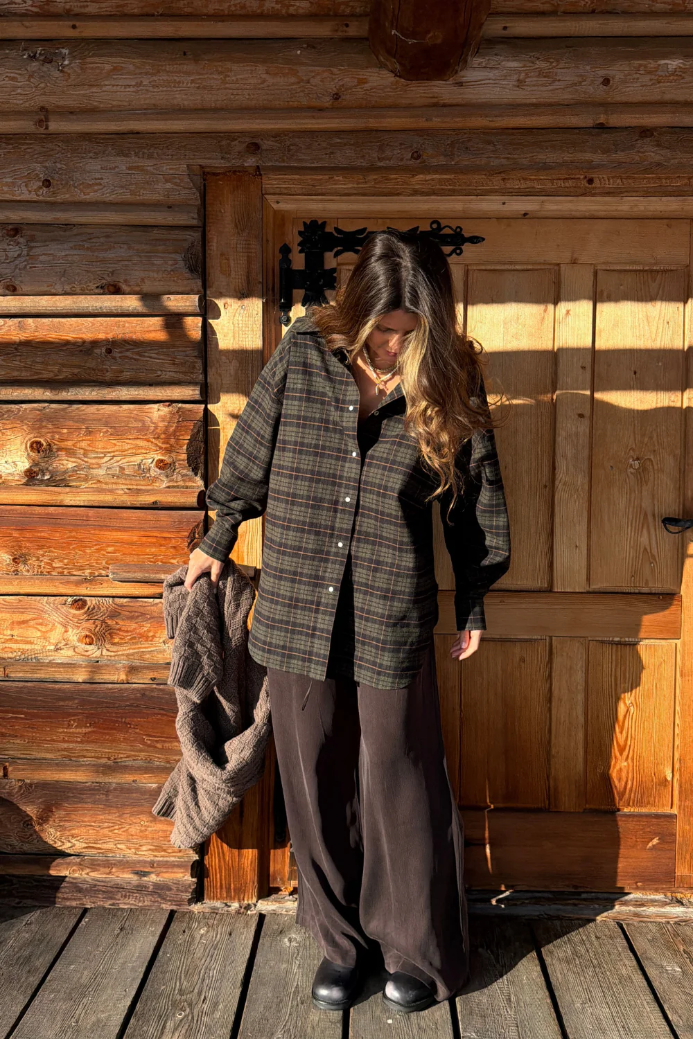 Koszula Chelsea Plaid Heavy Dark Green - Image 5