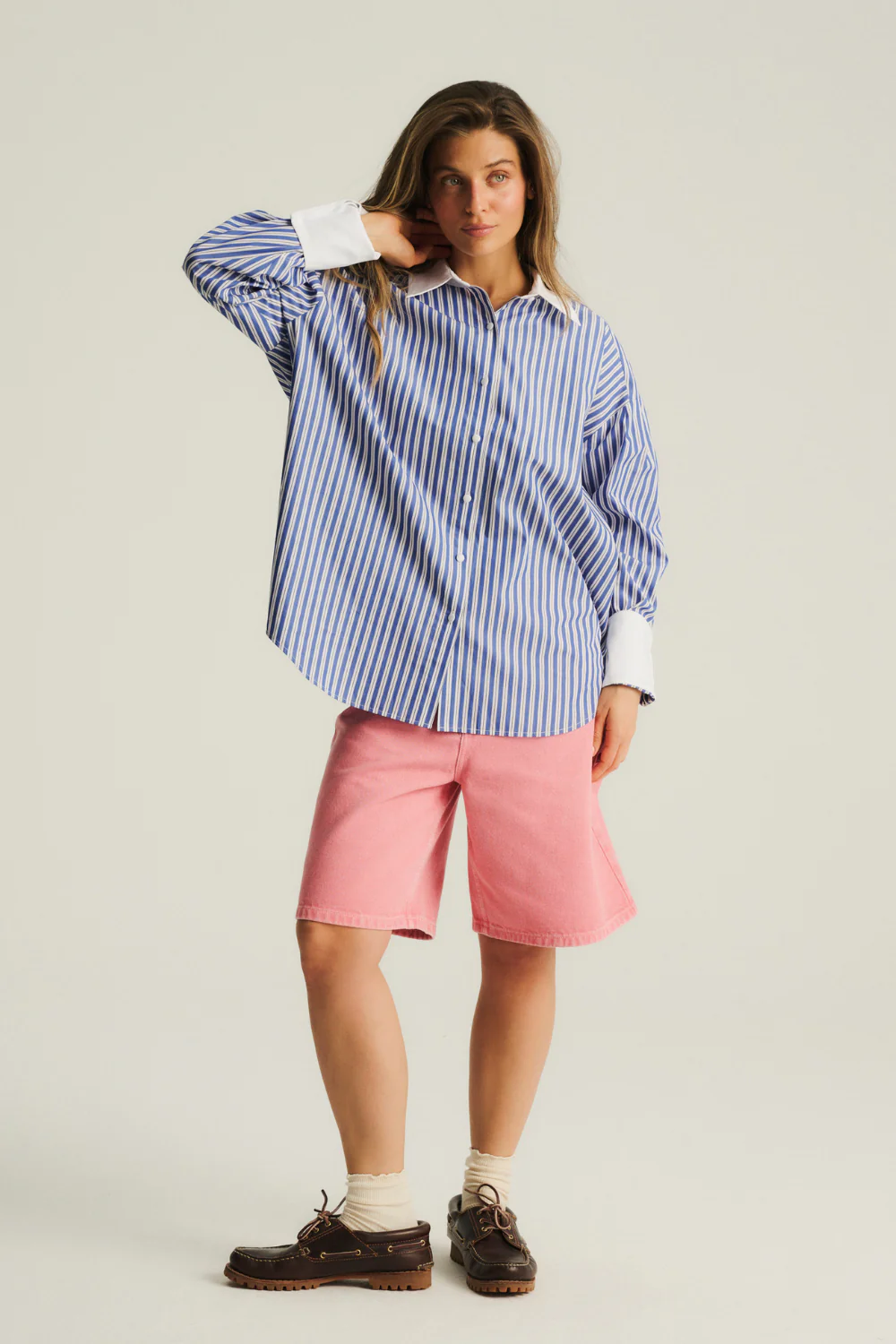 Koszula Kayla Blue Stripe - Image 3