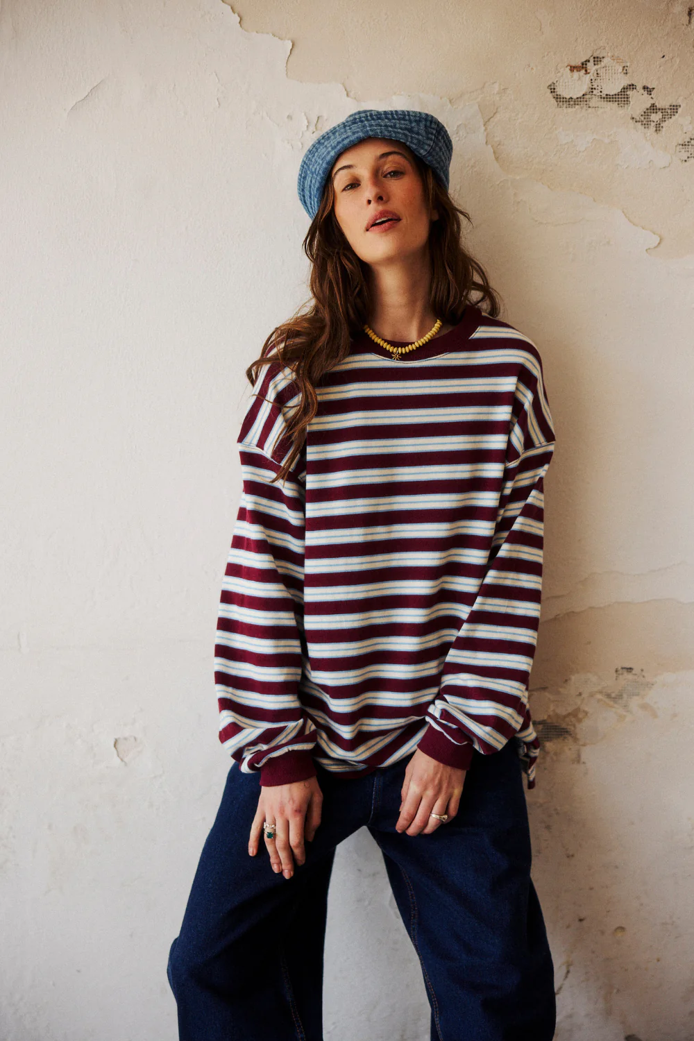 Longsleeve Astor Heavy Blue/Blackberry - Image 11