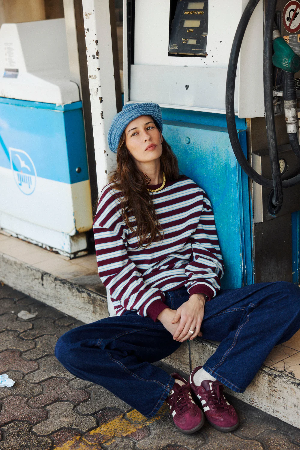 Longsleeve Astor Heavy Blue/Blackberry - Image 9
