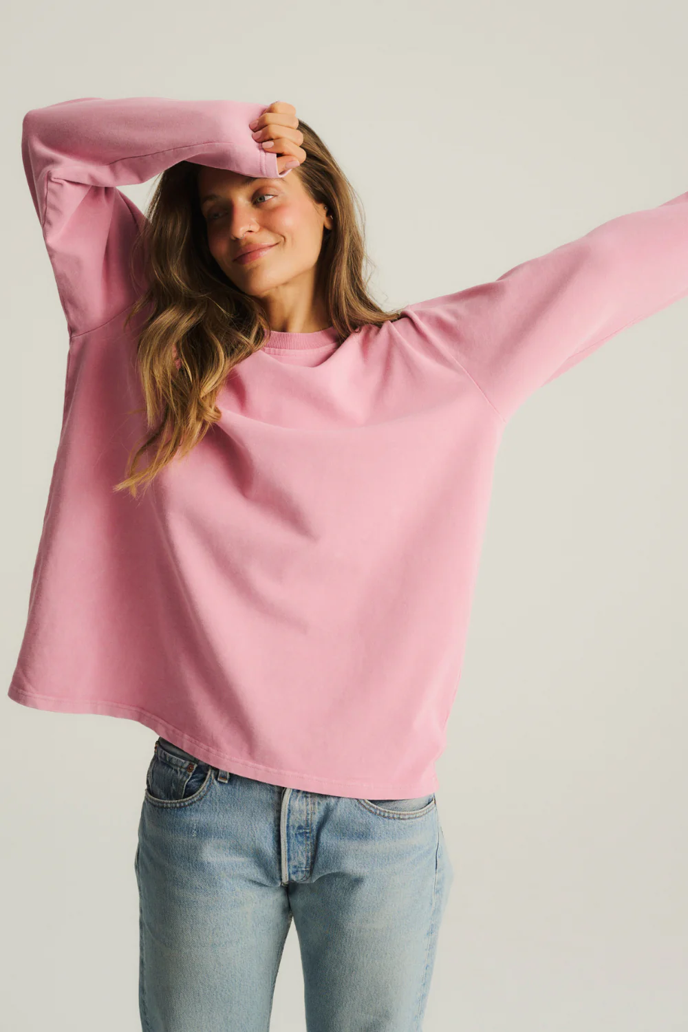 Longsleeve Chéri 2.0 Heavy Vintage Bubblegum - Image 4