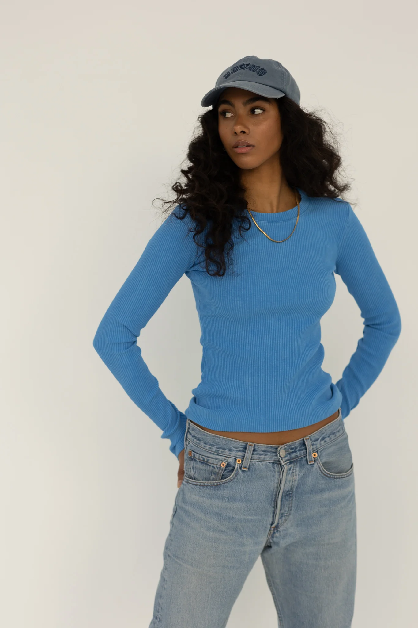 Longsleeve Classic Vintage Blue Sky - Image 6