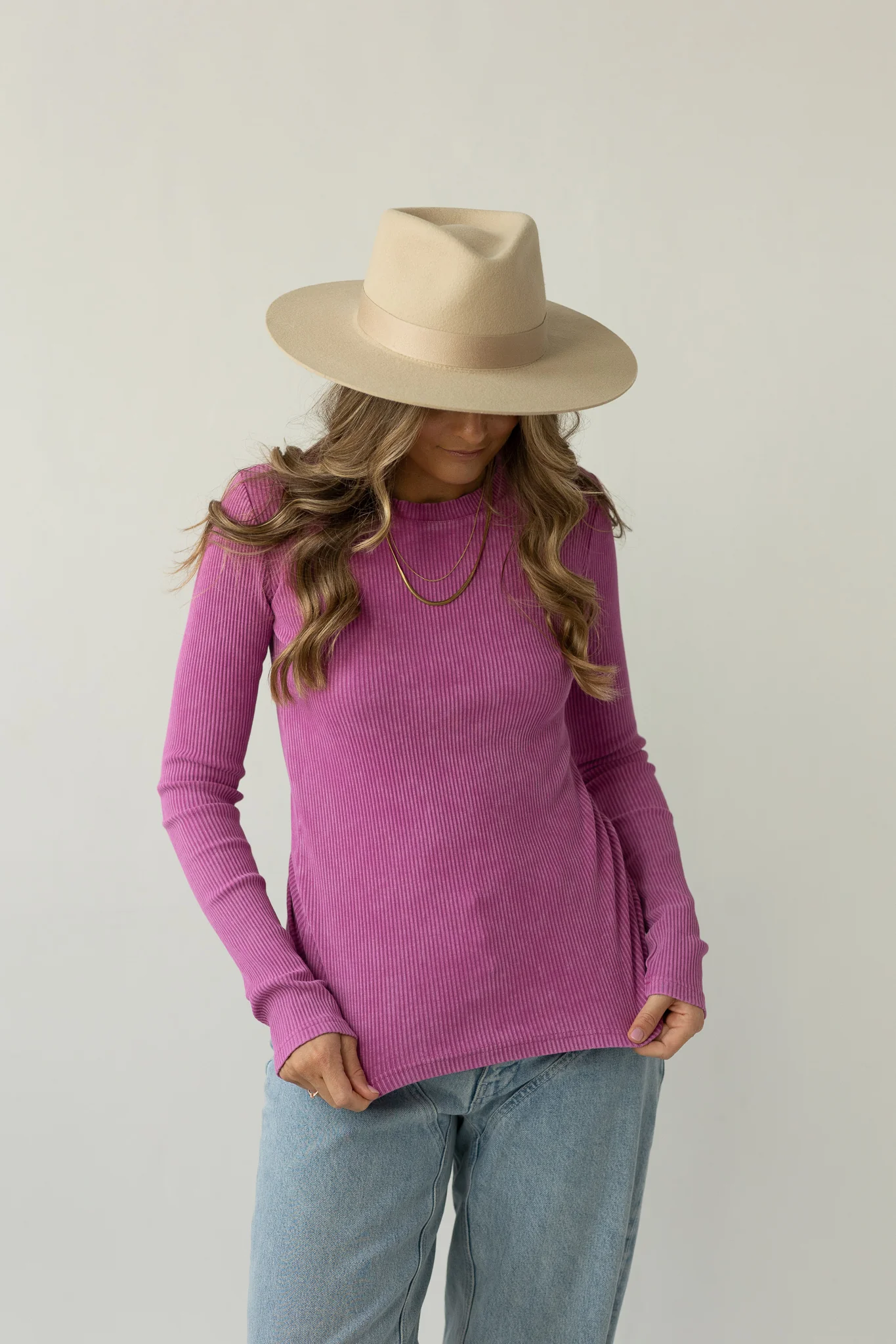 Longsleeve Classic Vintage Magenta - Image 5
