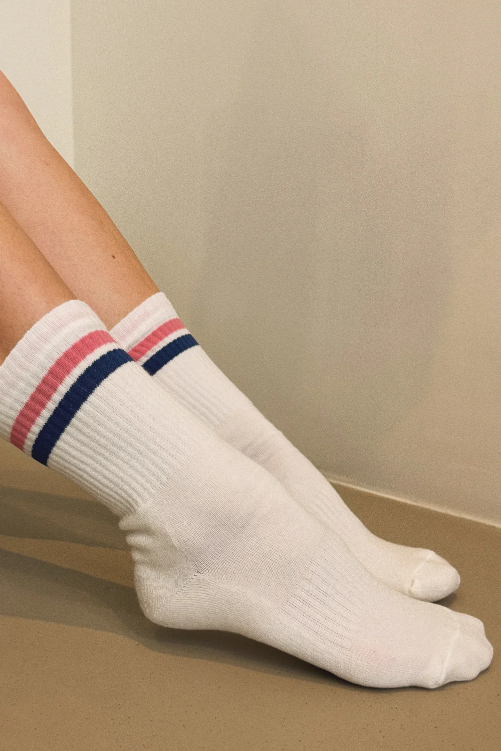 Skarpetki Navy/Pink Stripe - Image 3
