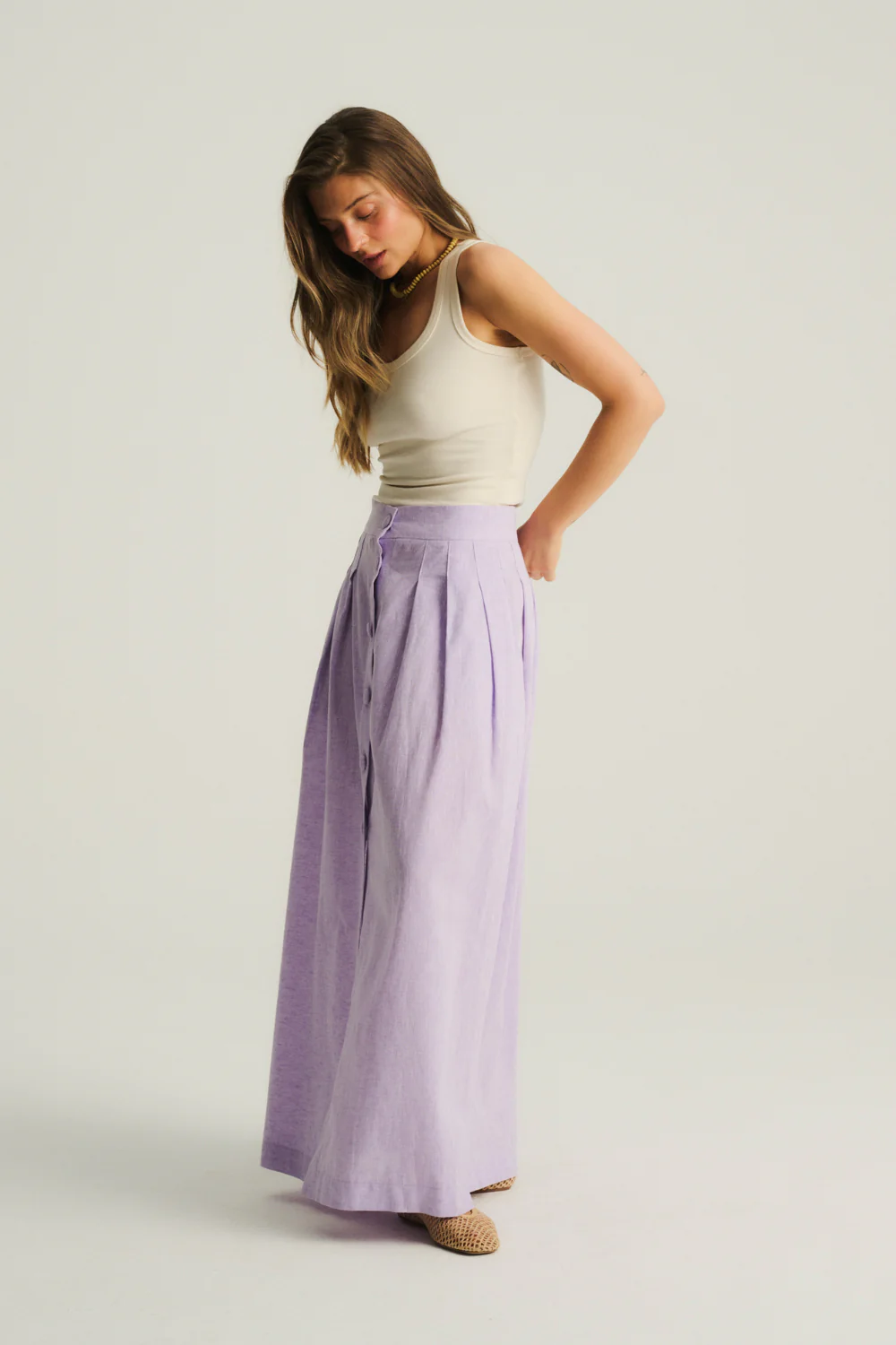 Spódnica Celeste Lilac - Image 5