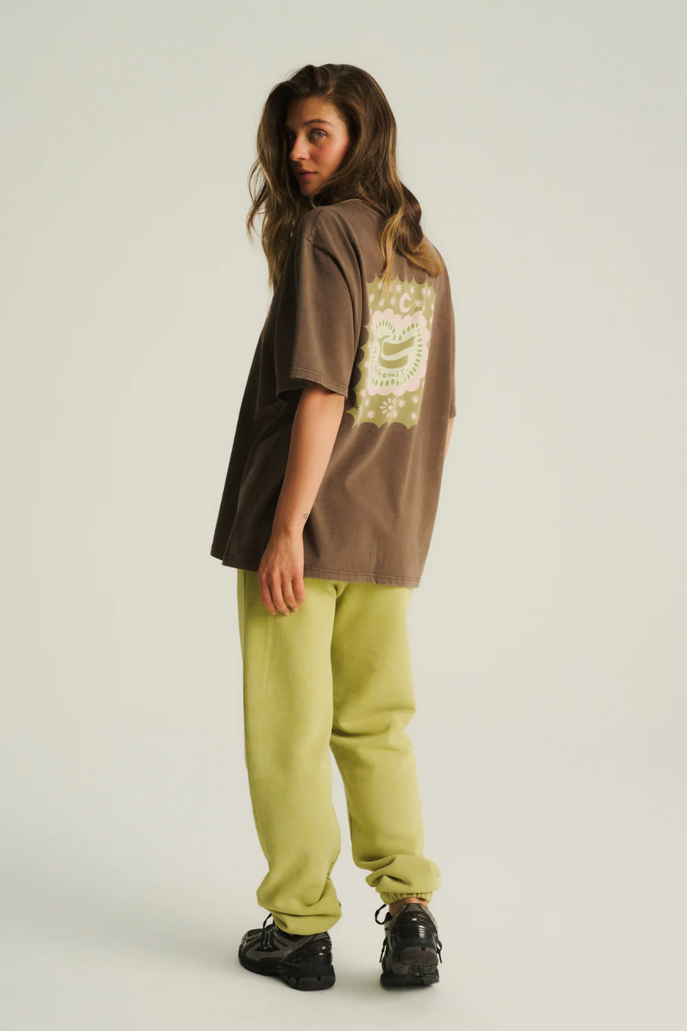 Spodnie Cali Vintage Lime - Image 8