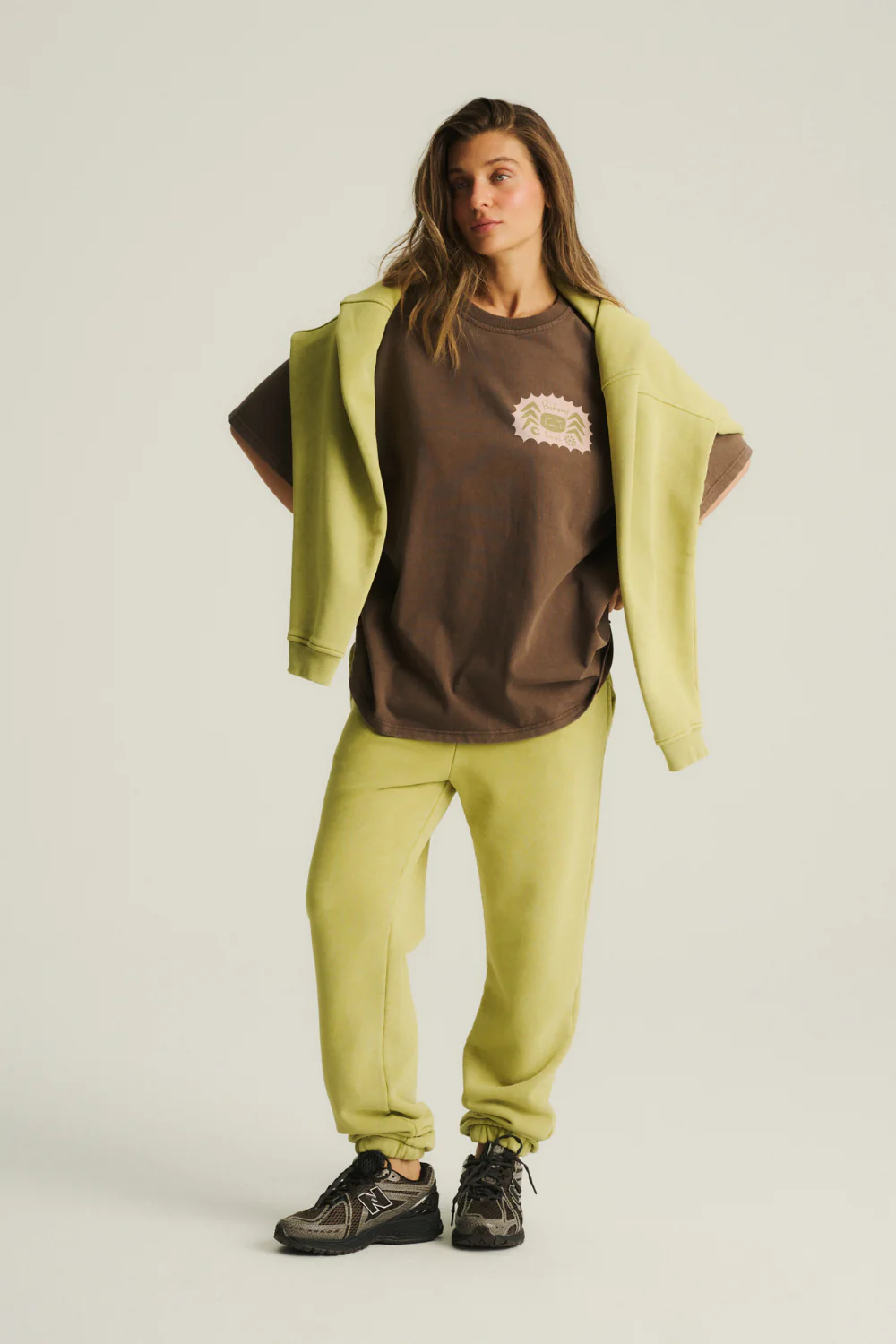 Spodnie Cali Vintage Lime - Image 9