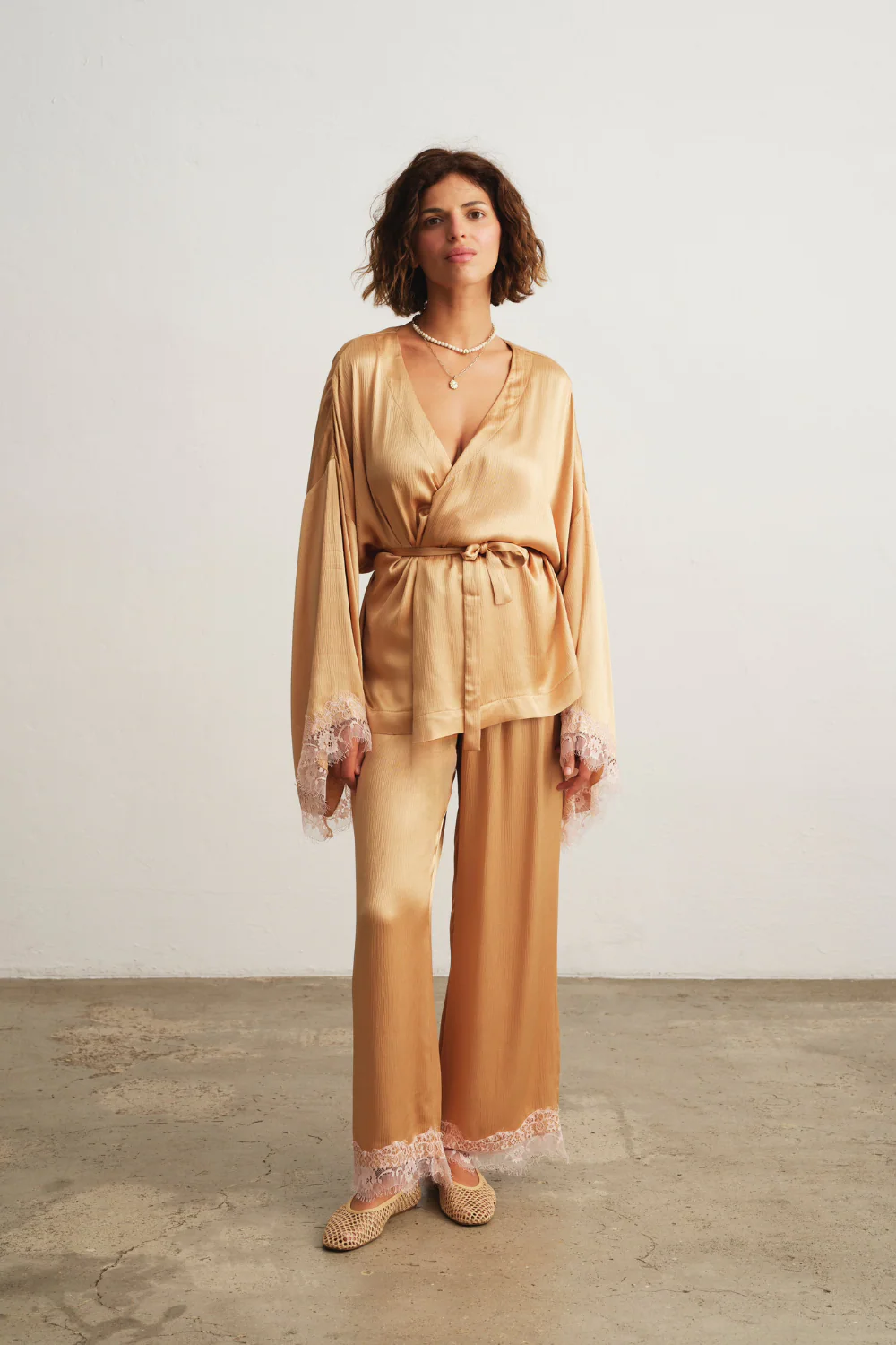 Spodnie Callas Lace Gold