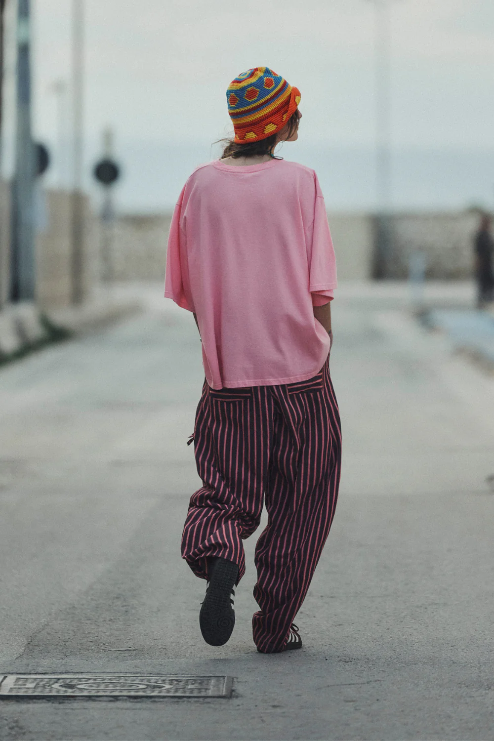 Spodnie Fuerte Plum Stripes - Image 8