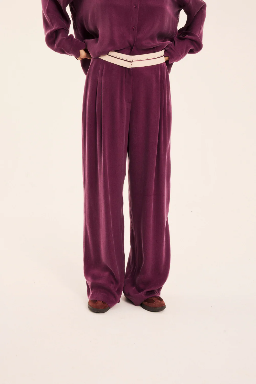 Spodnie Javier Aubergine - Image 6