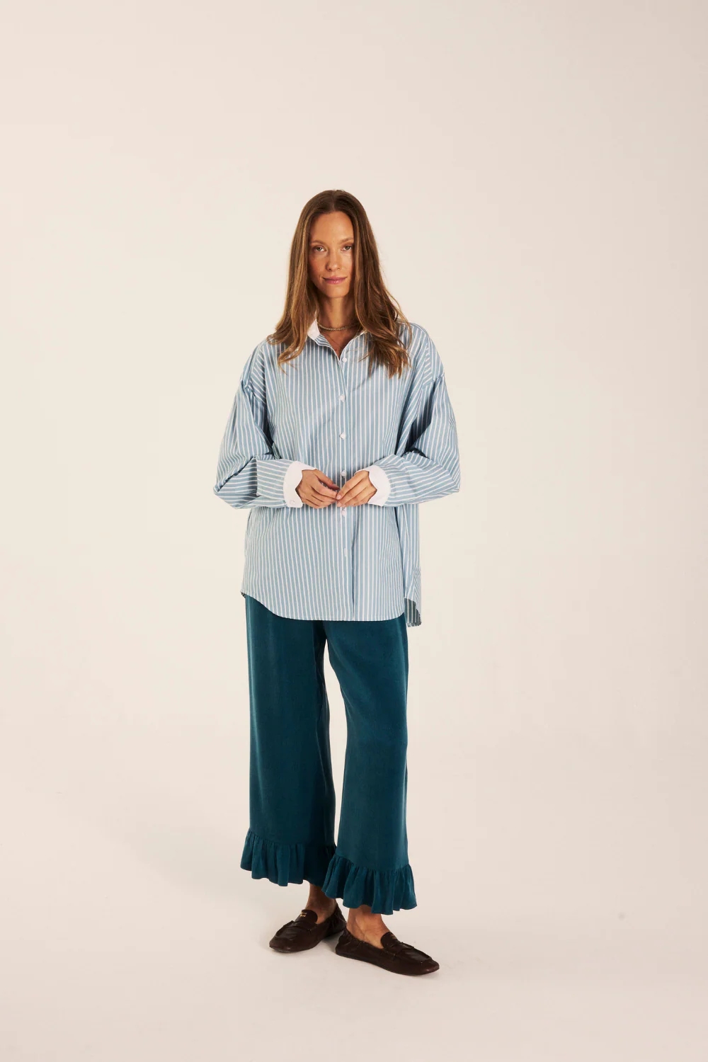 Spodnie Romeo Dark Teal - Image 3