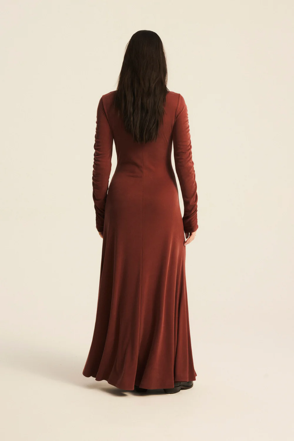 Sukienka Gemma Maxi Bordeaux - Image 9