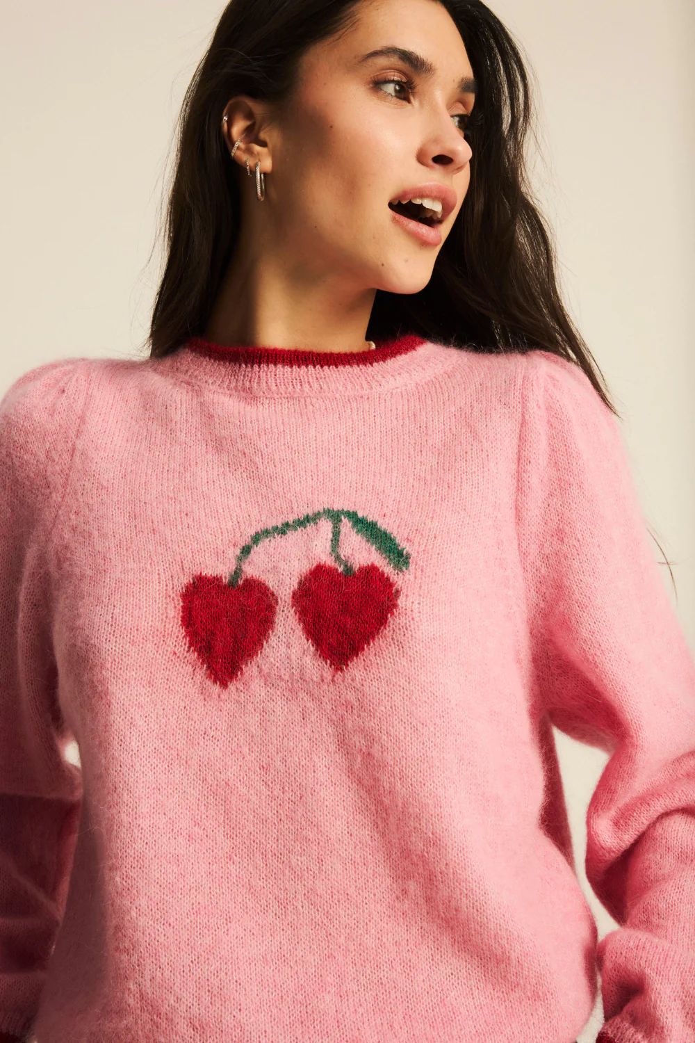 Sweter Dreamy Cherries Pink - Image 3