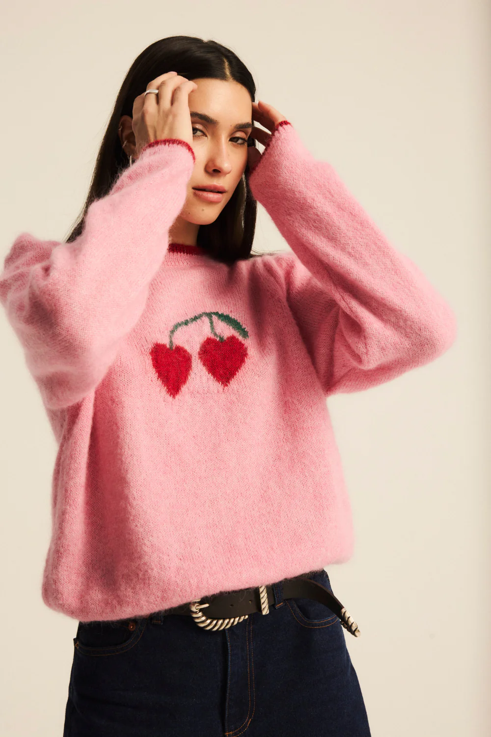 Sweter Dreamy Cherries Pink - Image 8