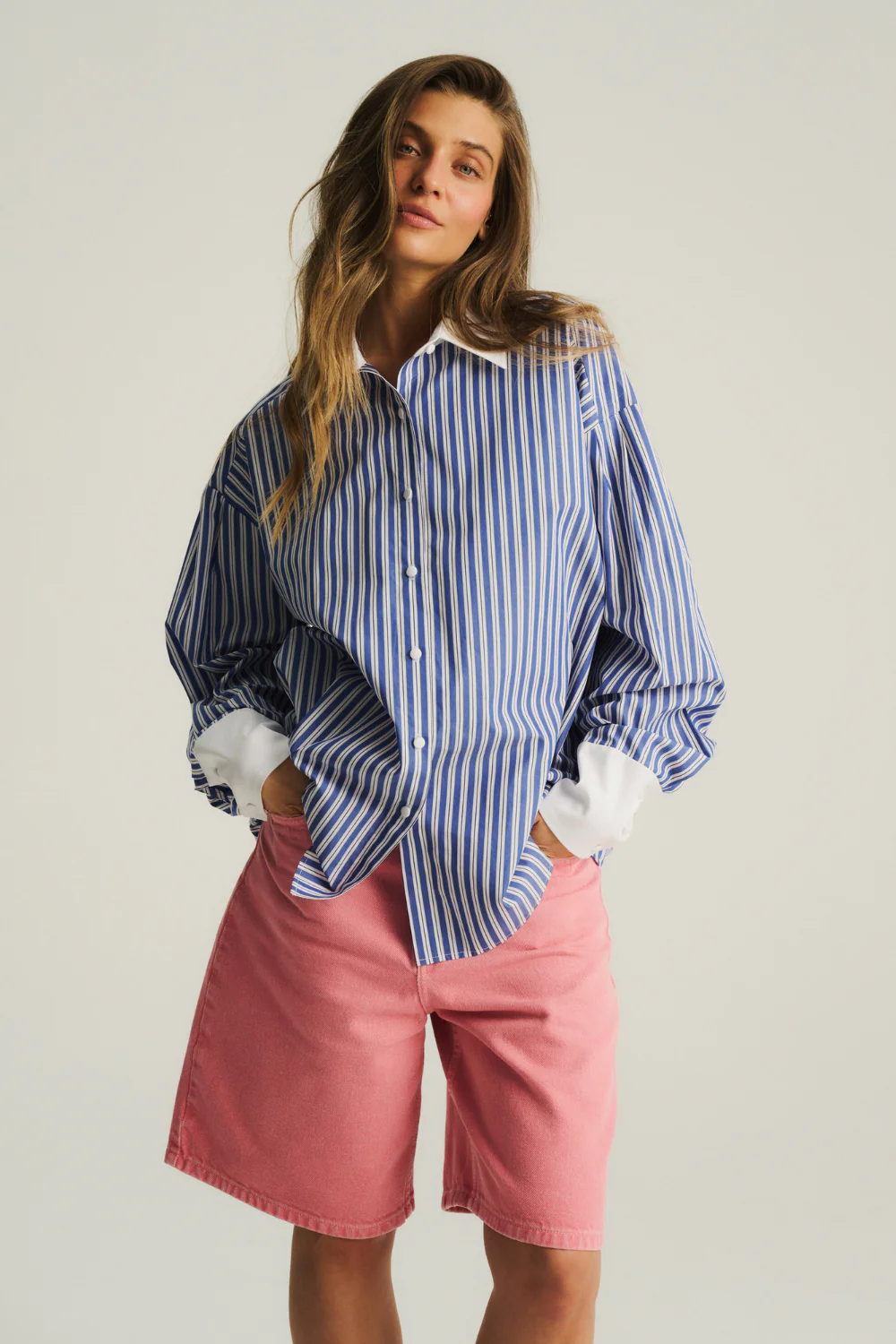Szorty Jeansowe Mason Pink - Image 14
