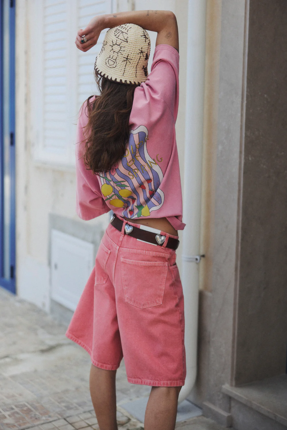 Szorty Jeansowe Mason Pink - Image 18