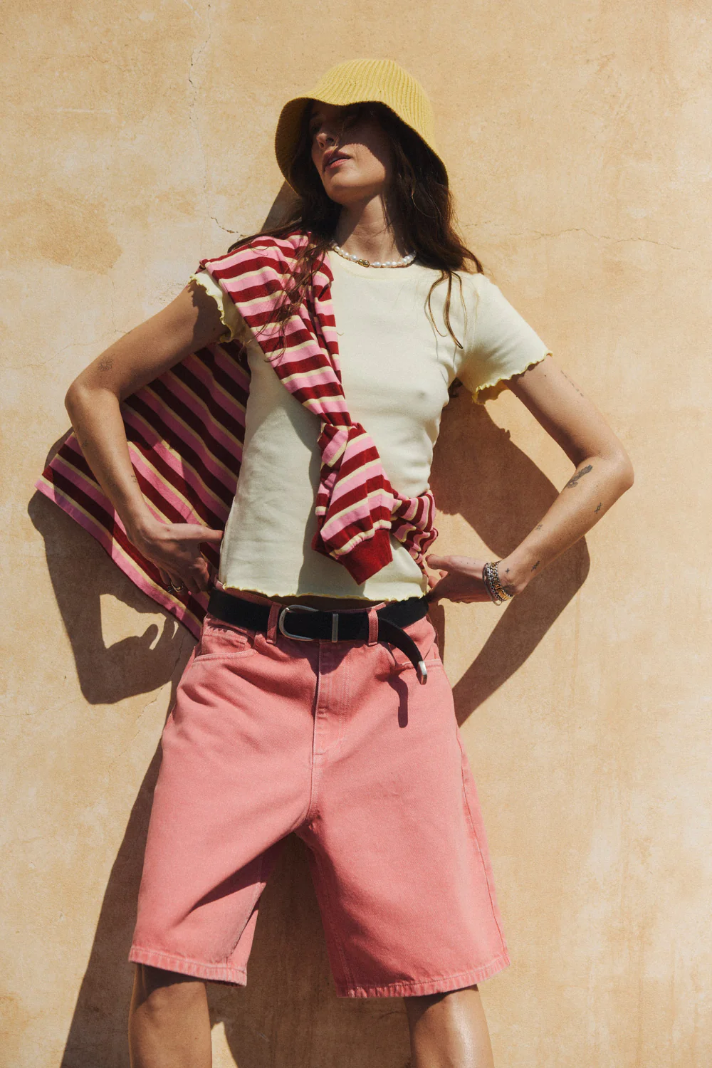 Szorty Jeansowe Mason Pink - Image 19