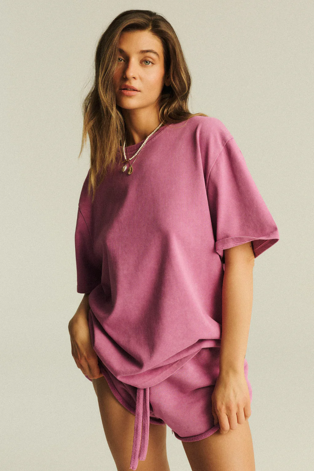 T-shirt Mellow 2.0 Heavy Vintage Berry Milkshake - Image 5