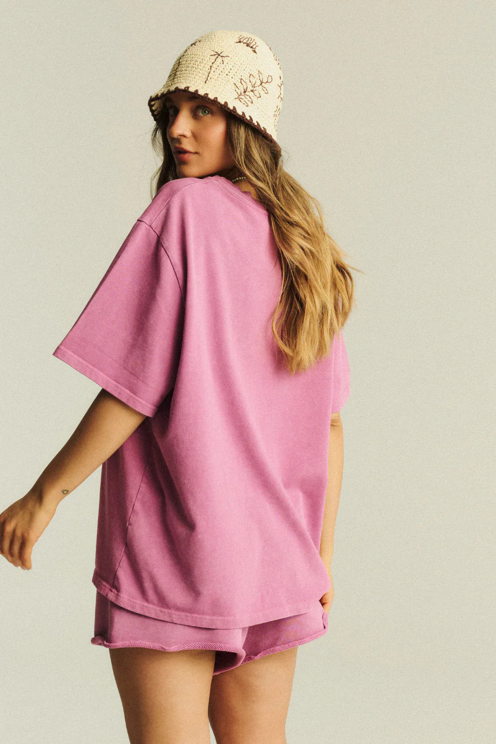T-shirt Mellow 2.0 Heavy Vintage Berry Milkshake - Image 8