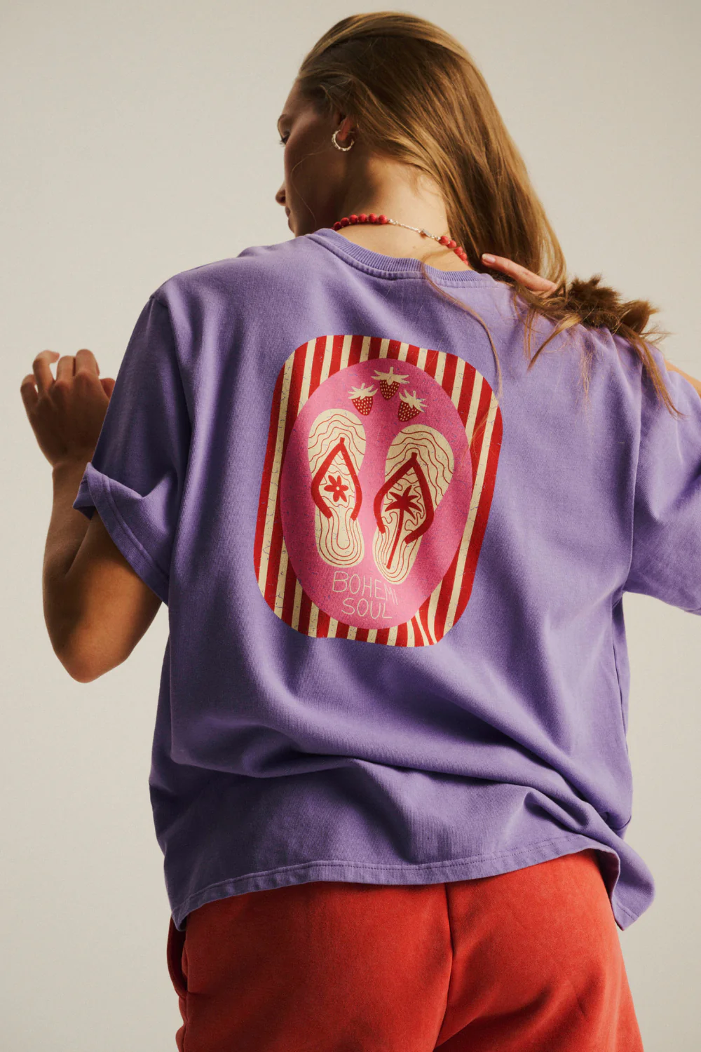 T-shirt Mellow Heavy Vintage Veri Peri Flip-flops - Image 5