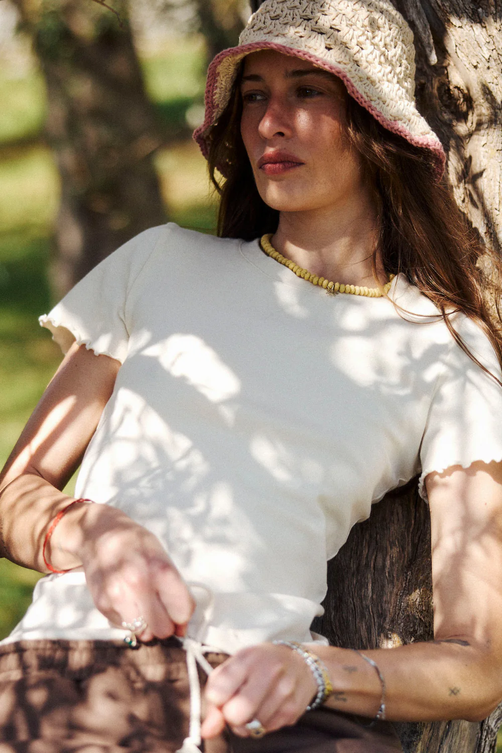 T-shirt Oscar Softened Cream - Image 3