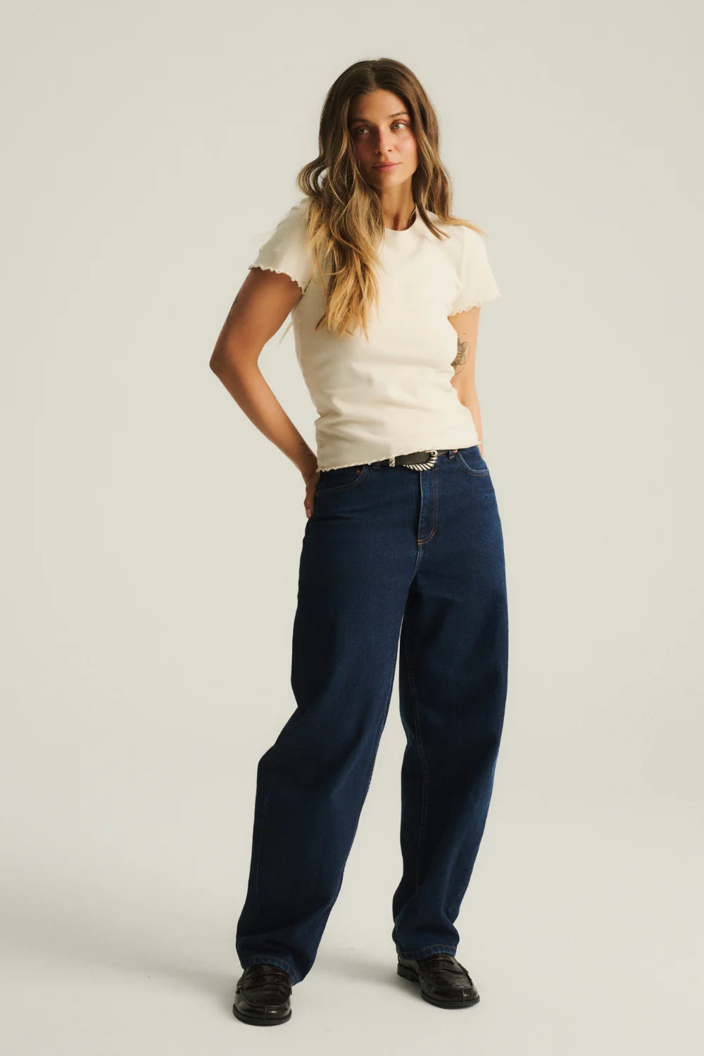 T-shirt Oscar Softened Cream - Image 8