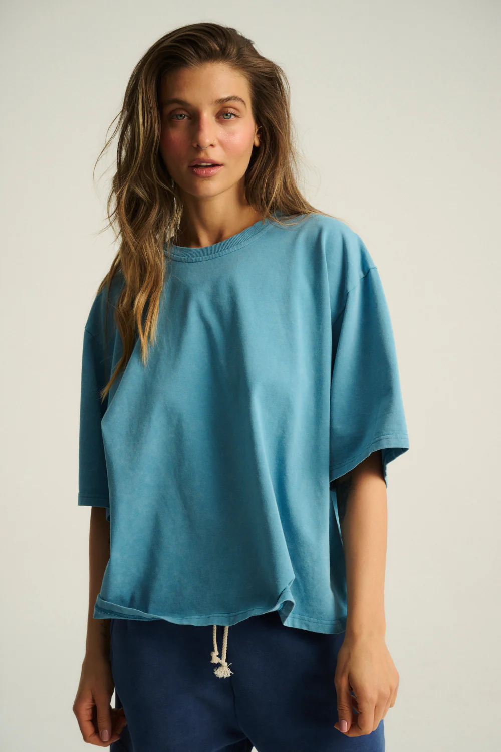 T-shirt Piper Medium Vintage French Blue - Image 3