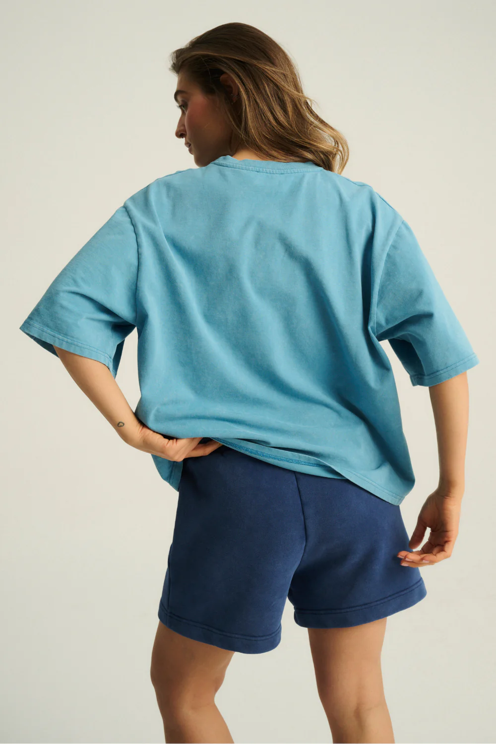 T-shirt Piper Medium Vintage French Blue - Image 4