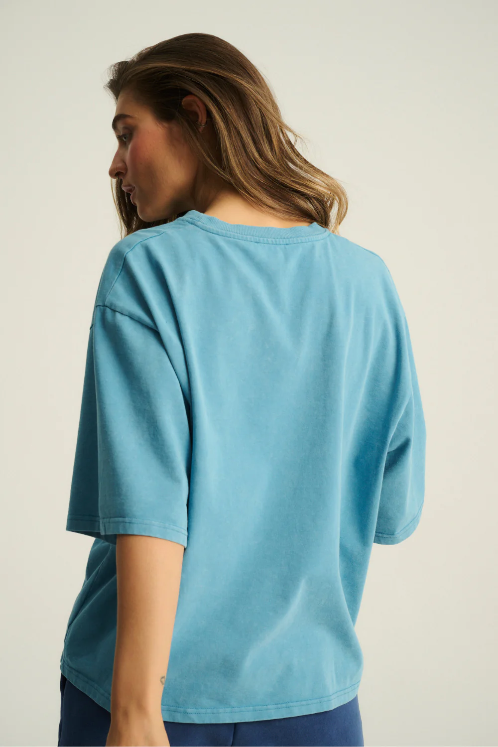 T-shirt Piper Medium Vintage French Blue - Image 7