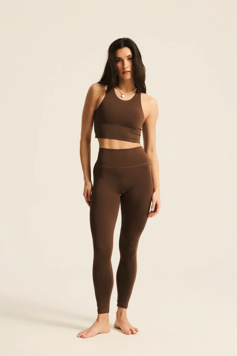 Tank Top Active Asana Chocolate - Image 15