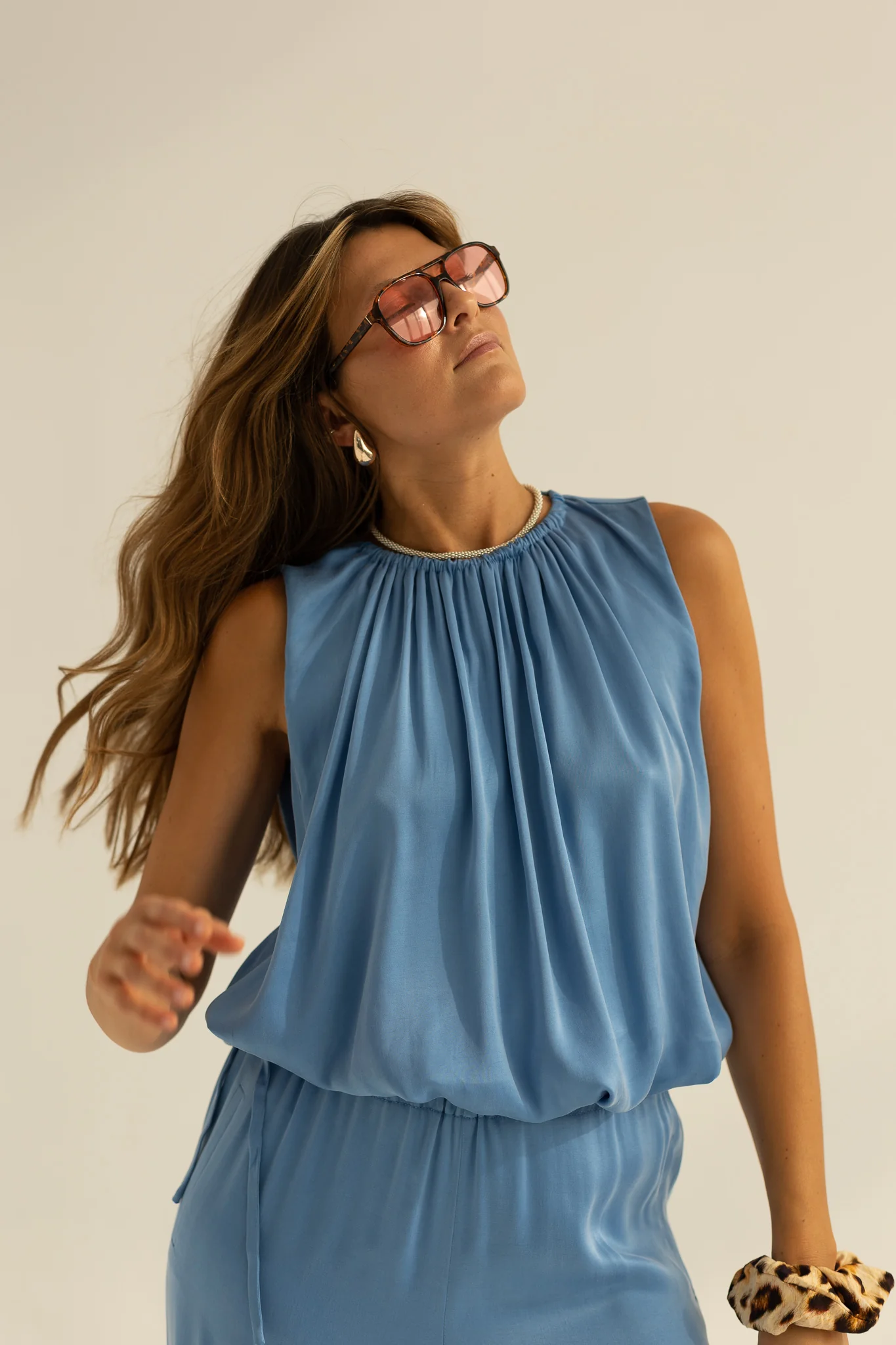 Top Jasmine Azure Blue - Image 8