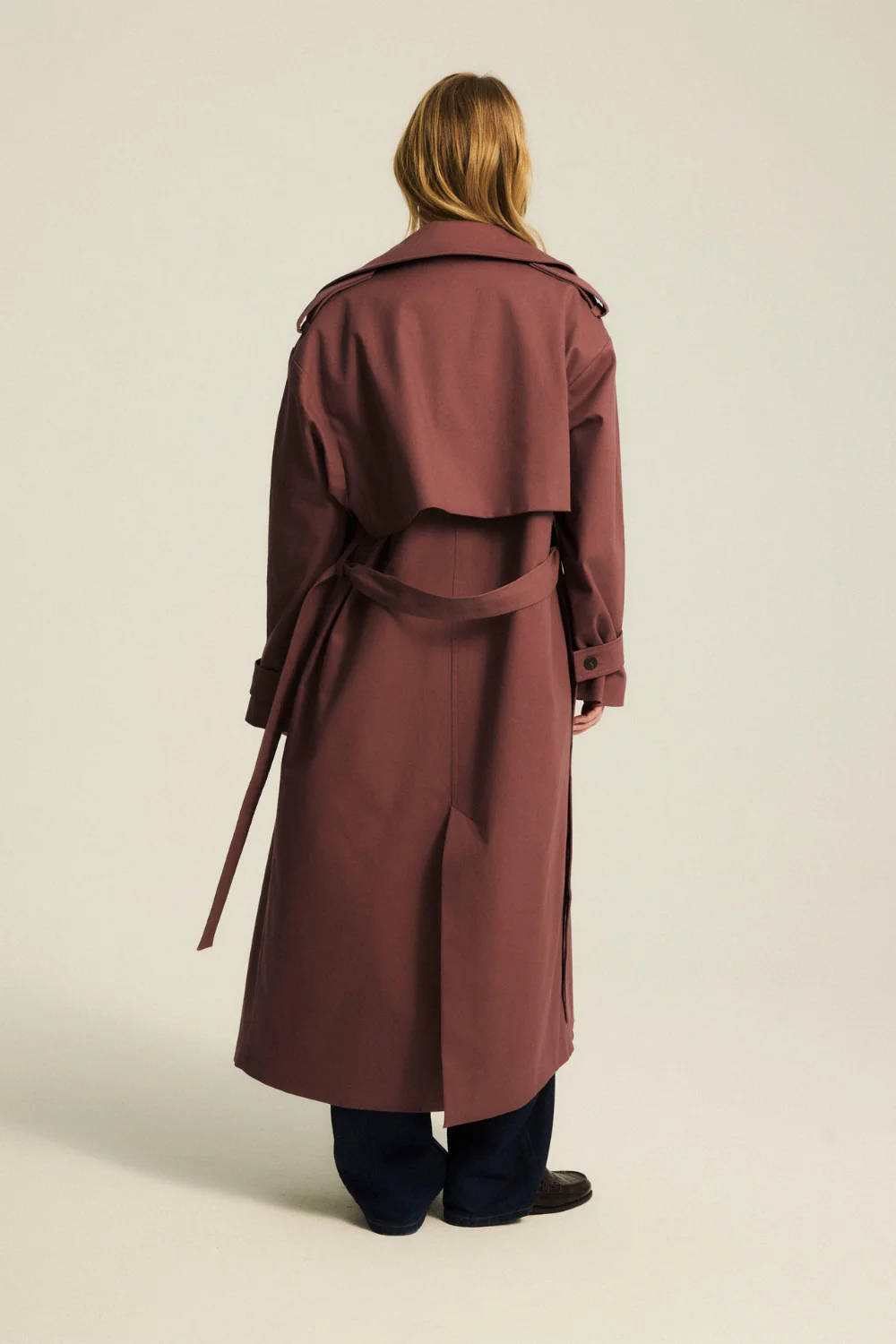 Trencz Armand Flowy Dusty Plum - Image 9